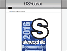 Tablet Screenshot of dspeaker.com